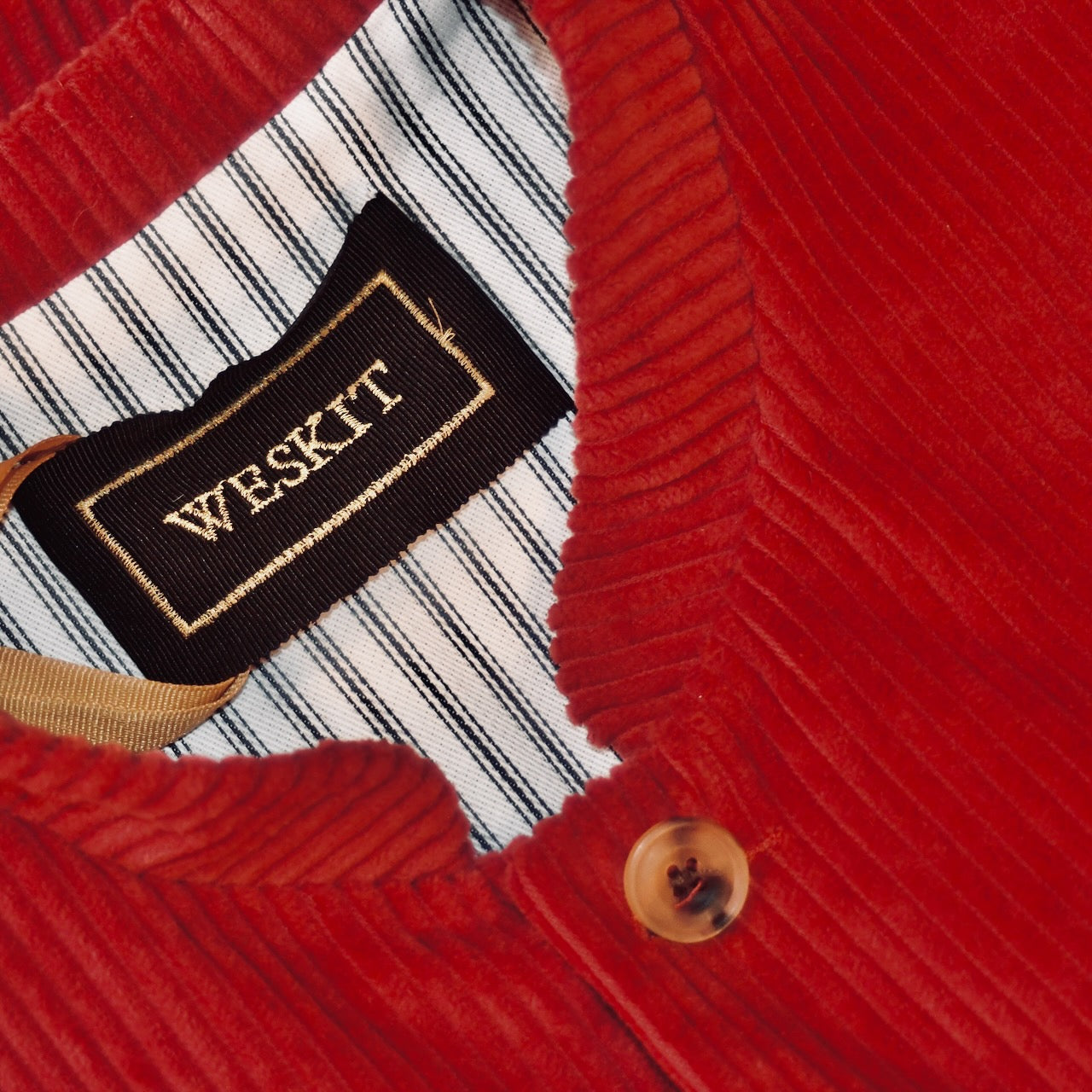 46" Classic Cut Waistcoat in Claret Corduroy