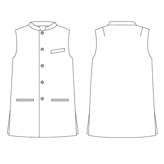 Classic Cut Waistcoat in Camel Merino Melton