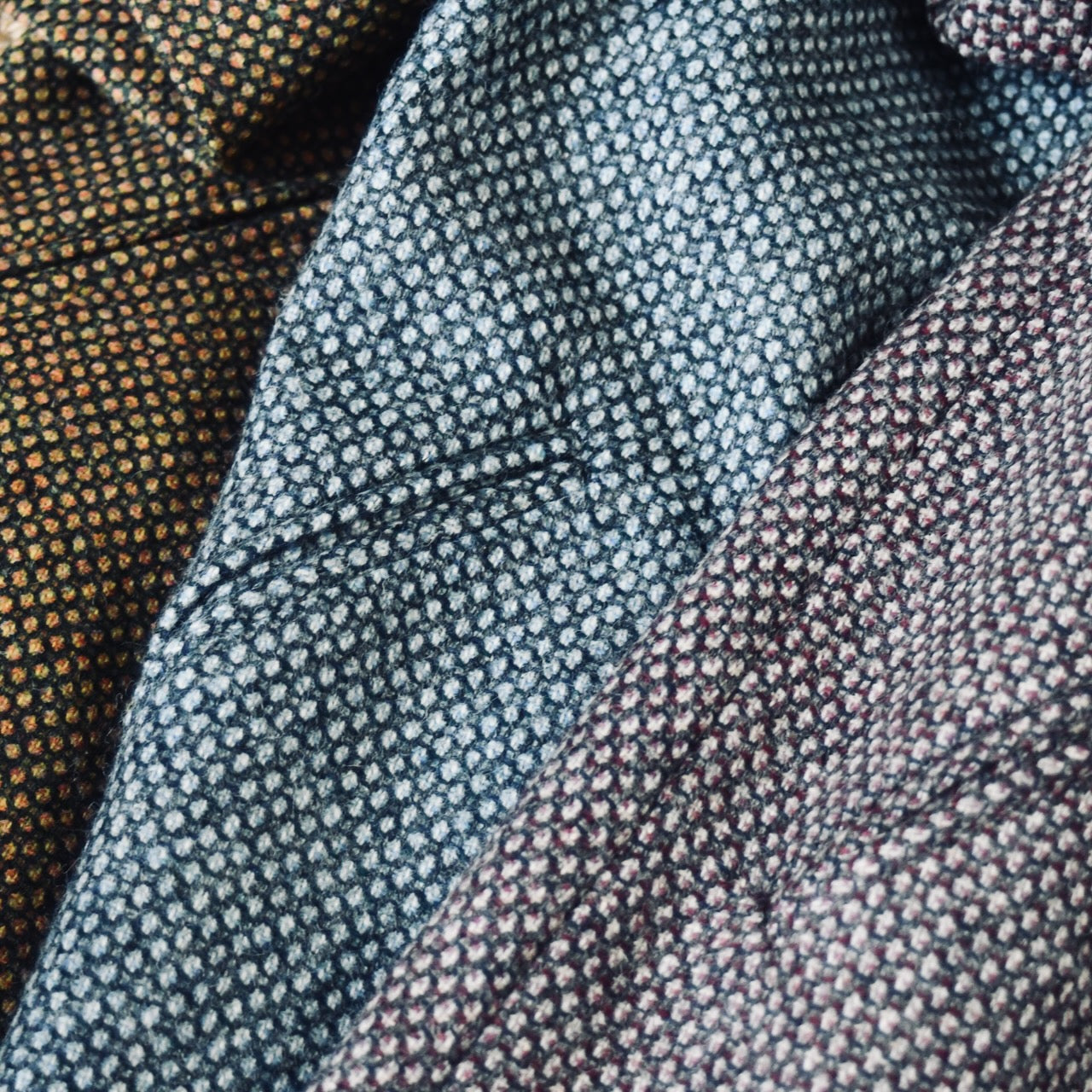 Tiger Eye Tweed, woven in Yorkshire. Handmade in London. Pure Wool Gilets. Entirely made in Great Britain.