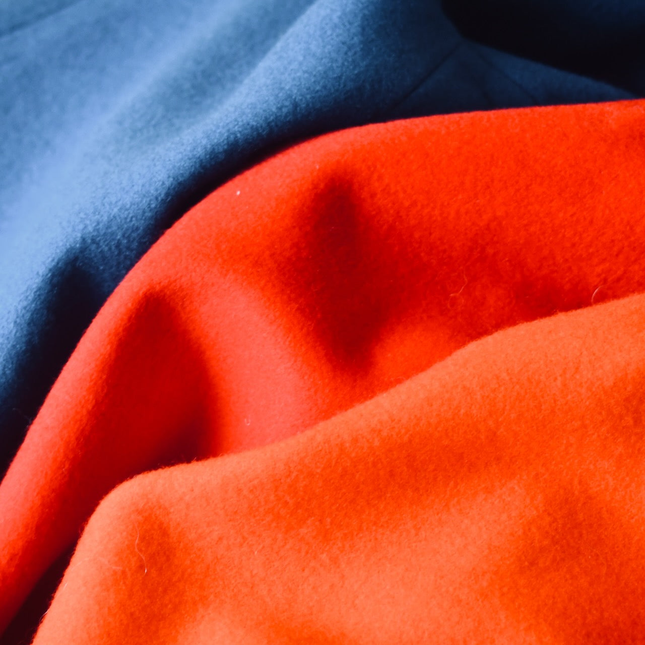 Pure Merino Flannel, woven in Yorkshire. Handmade in London. Pure Wool Gilets. Entirely made in Great Britain.