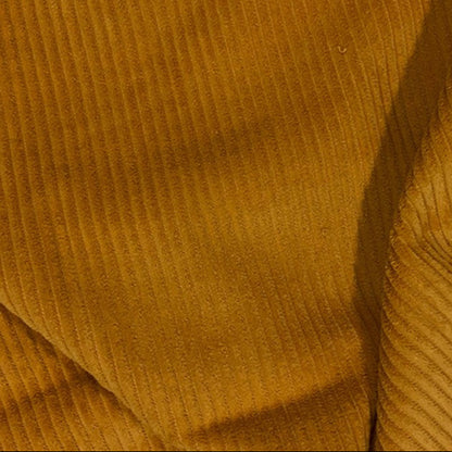 Classic Cut Waistcoat in Ochre Corduroy