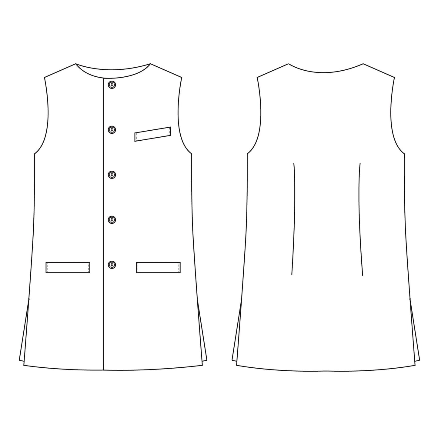 36" Tailored Cut Waistcoat in Khaki Silk Matka