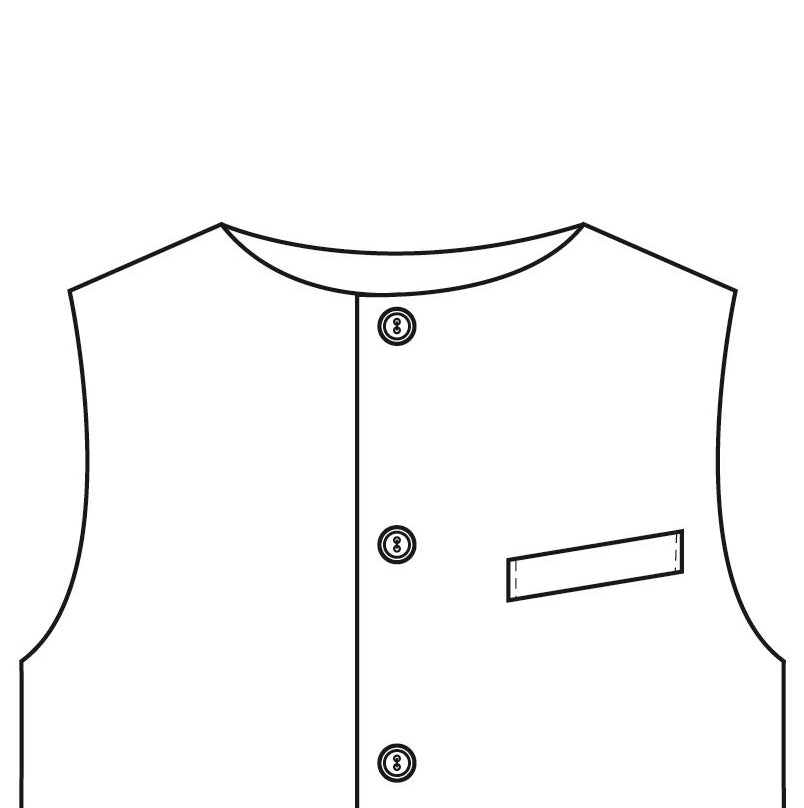 T-Shirt Collar Sketch For Bespoke Weskit Gilet.
Made by Hand in London.
Entirely made in Great Britain.